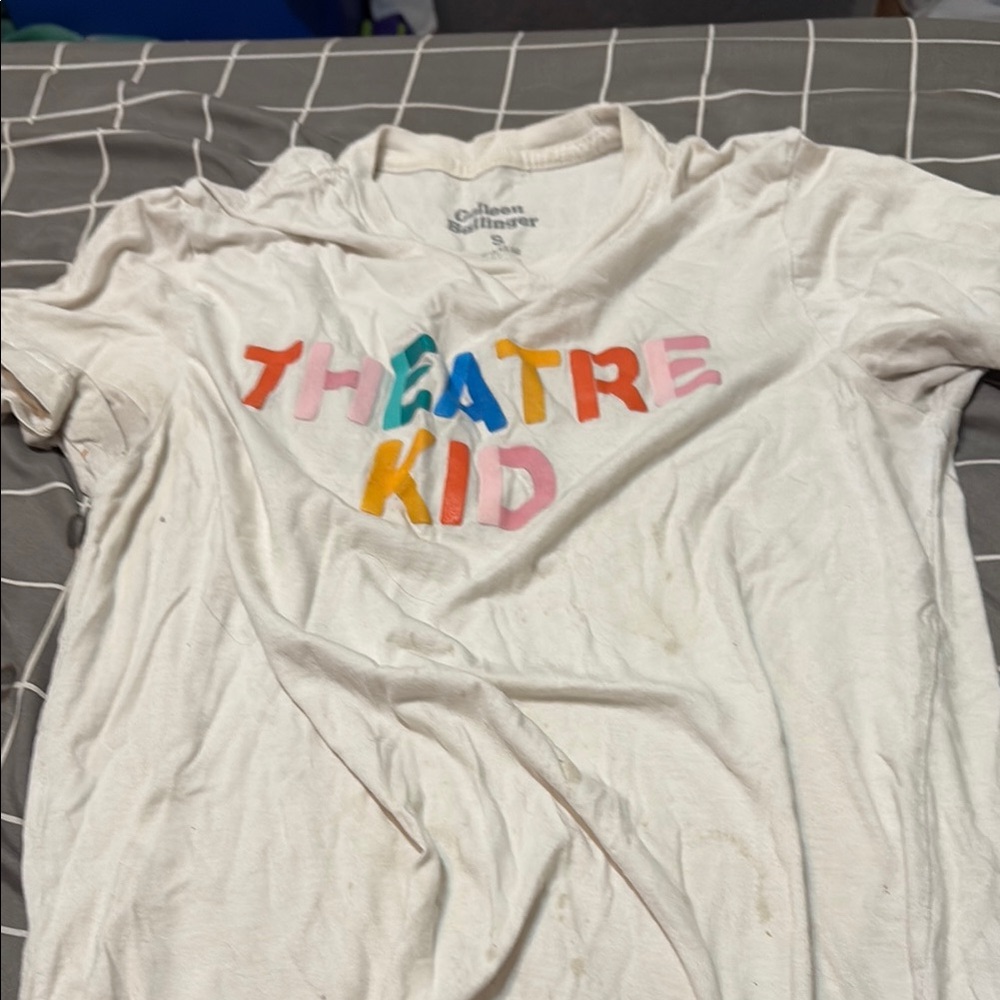 White Theatre Kid T-Shirt